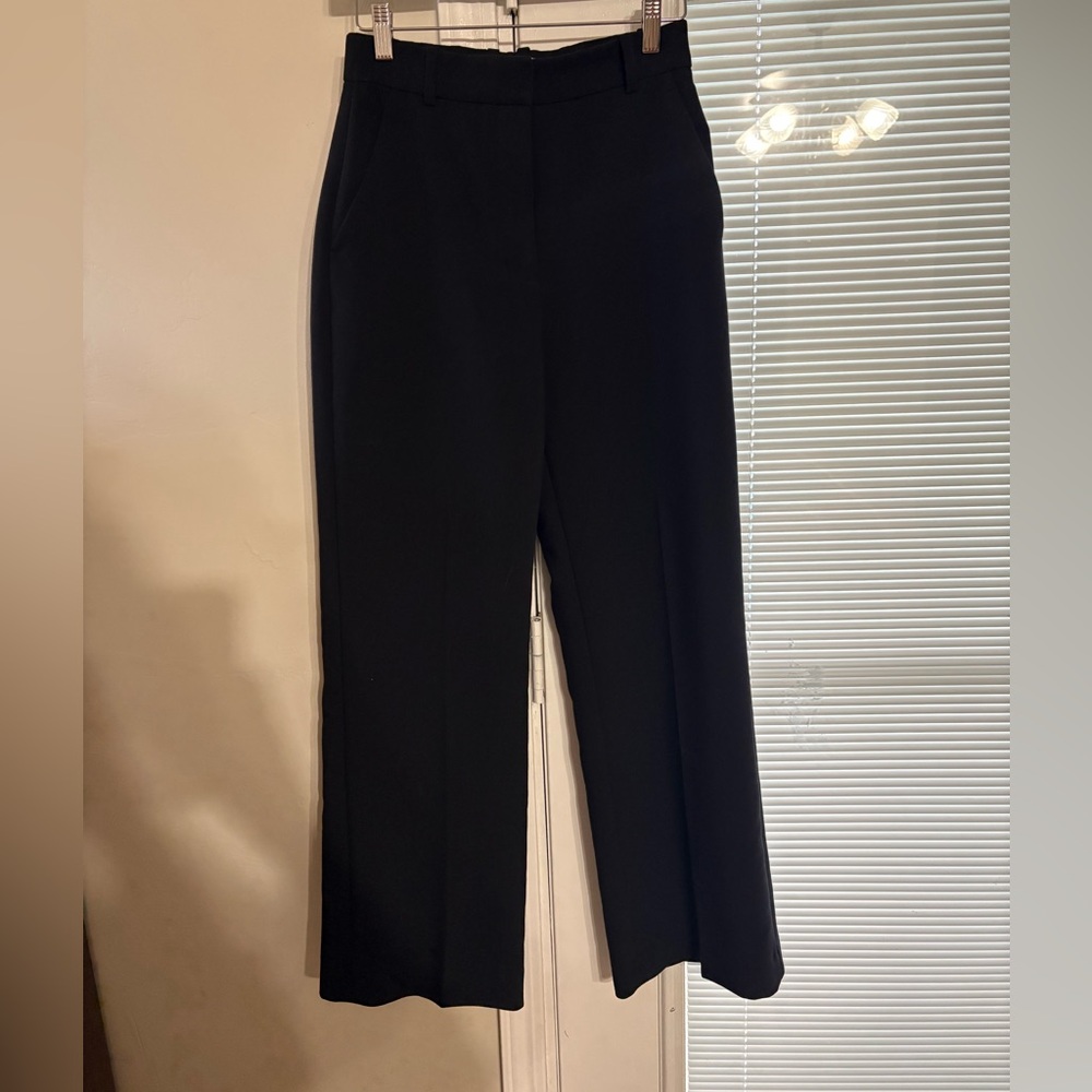 Abercrombie & Fitch Black Wide Leg Pants